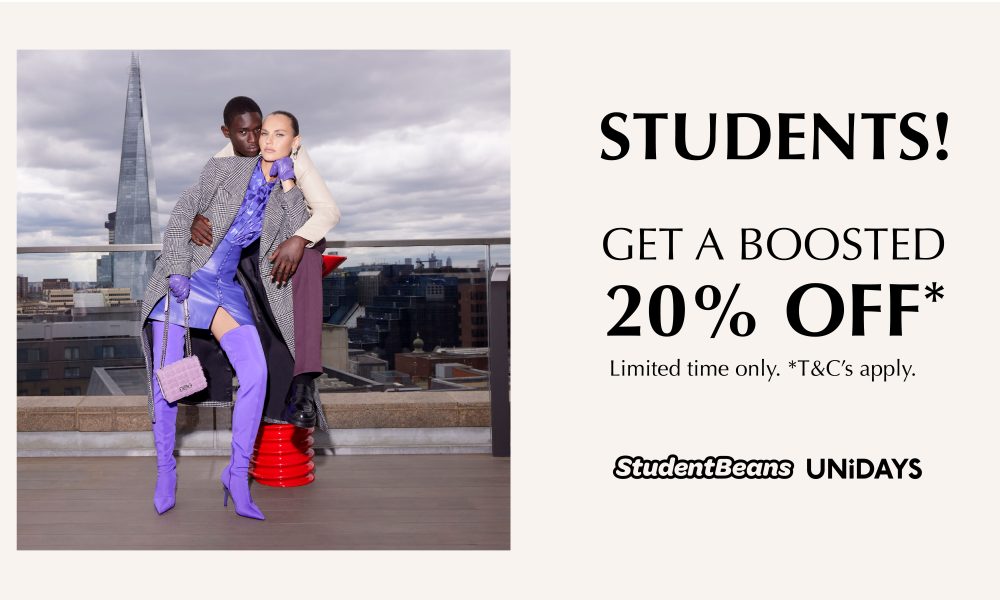 RIVER ISLAND - Students can enjoy 20% off at River Island until 2nd October
