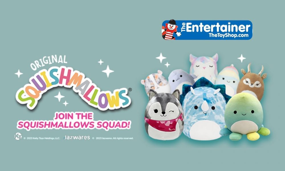 Have you seen the NEW and EXCLUSIVE Squishmallows available at The Entertainer? With loads of different characters and items there is a Squishmallow for everyone!
